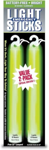 8-Hour Emergency Light Sticks 2-Pack by Ready America