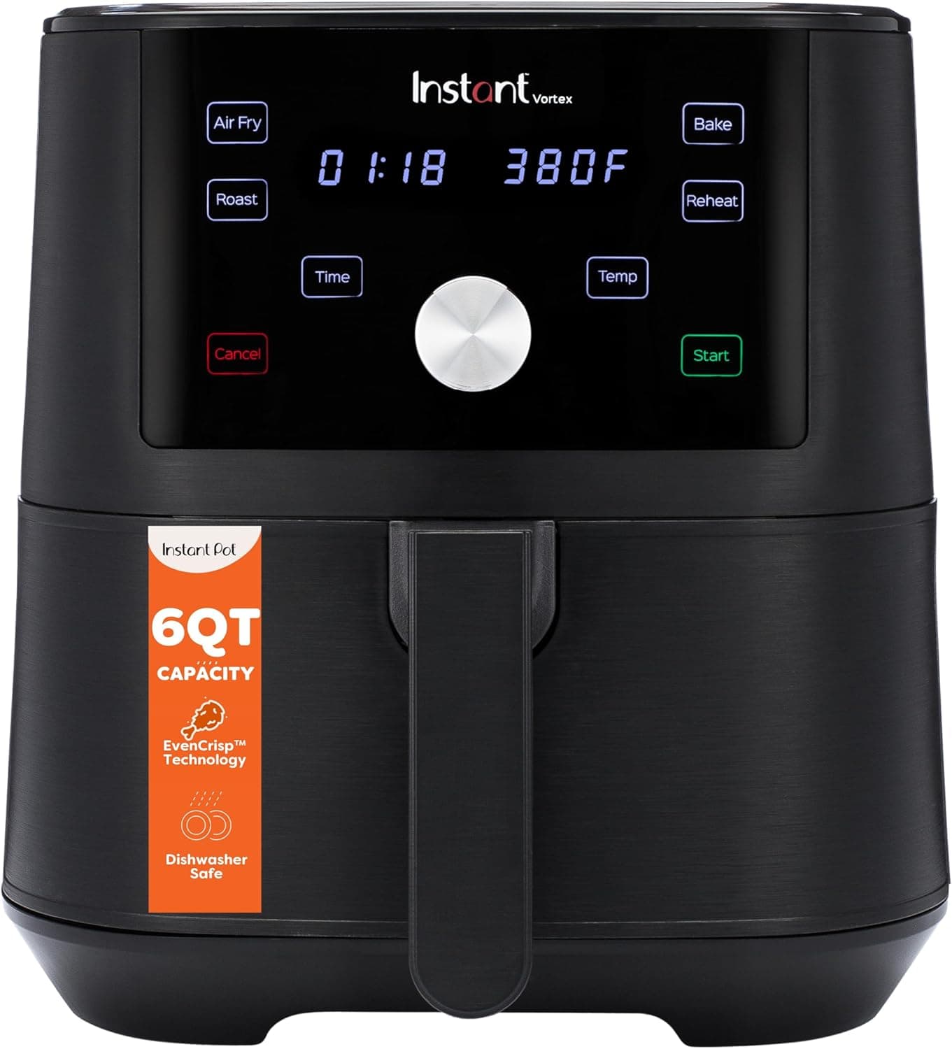 Instant Pot Vortex 6QT XL Air Fryer - Crisp, Roast, Reheat, Bake