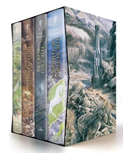 The Hobbit & The Lord of the Rings Illustrated by Alan Lee Hardcover Box Set