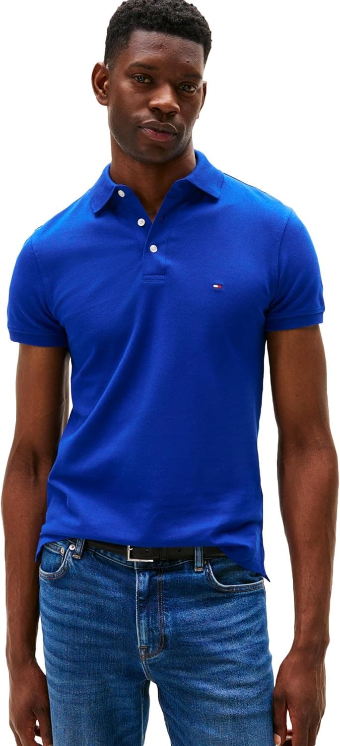Save 59% on Tommy Hilfiger Men's Slim Fit Polo Shirt