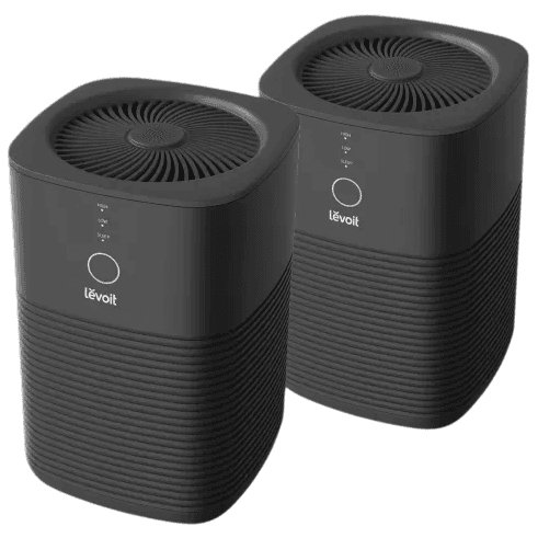 2-Pack Levoit Desktop Air Purifiers - 61% Off