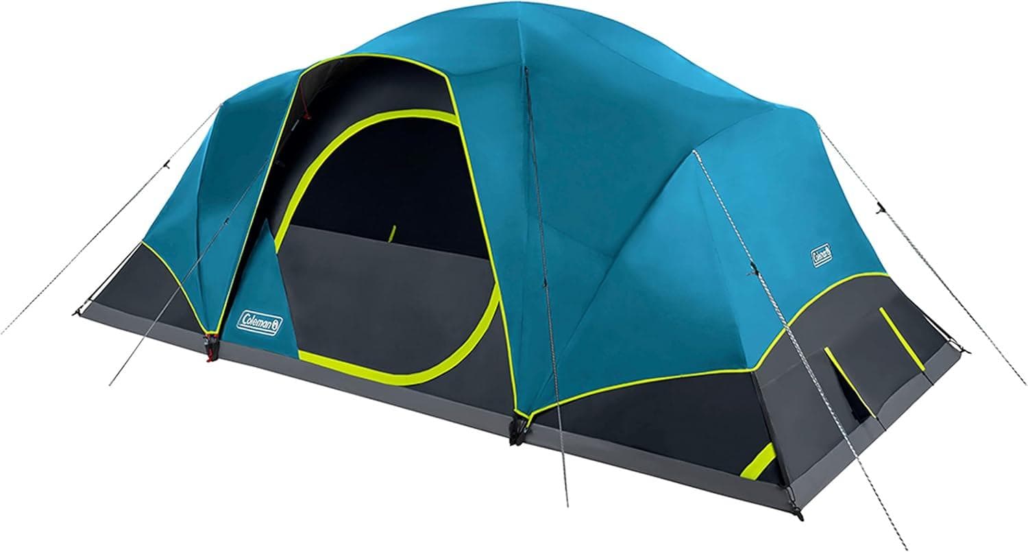 Coleman 10 Person Skydome 5-Minute Setup Dark Room Tent Amazon