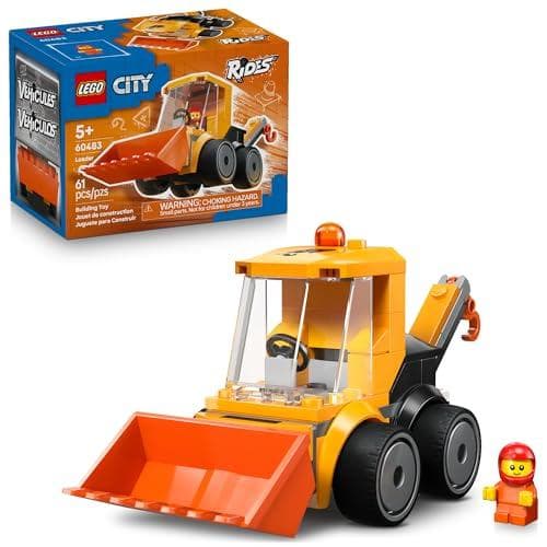 LEGO City Rides Construction Loader: Build Your Own Construction Site
