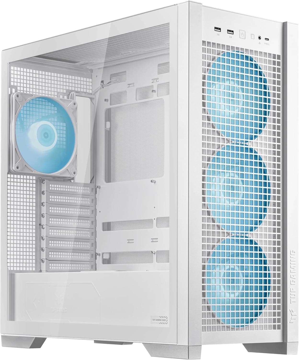 ASUS TUF Gaming GT302 ARGB White Edition Mid-Tower Case