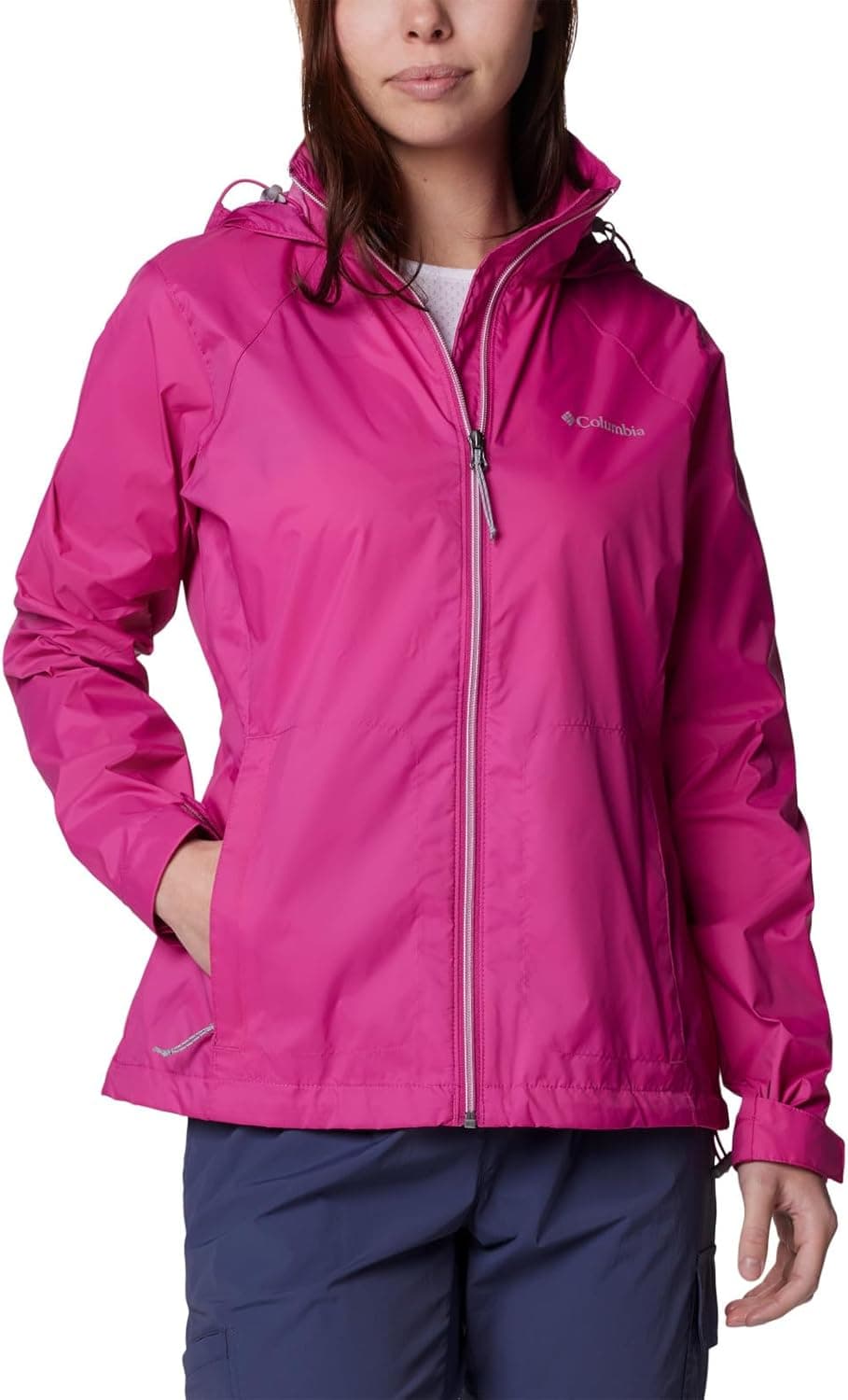 Get 50% Off Columbia Switchback IV Rain Jacket in Fuchsia