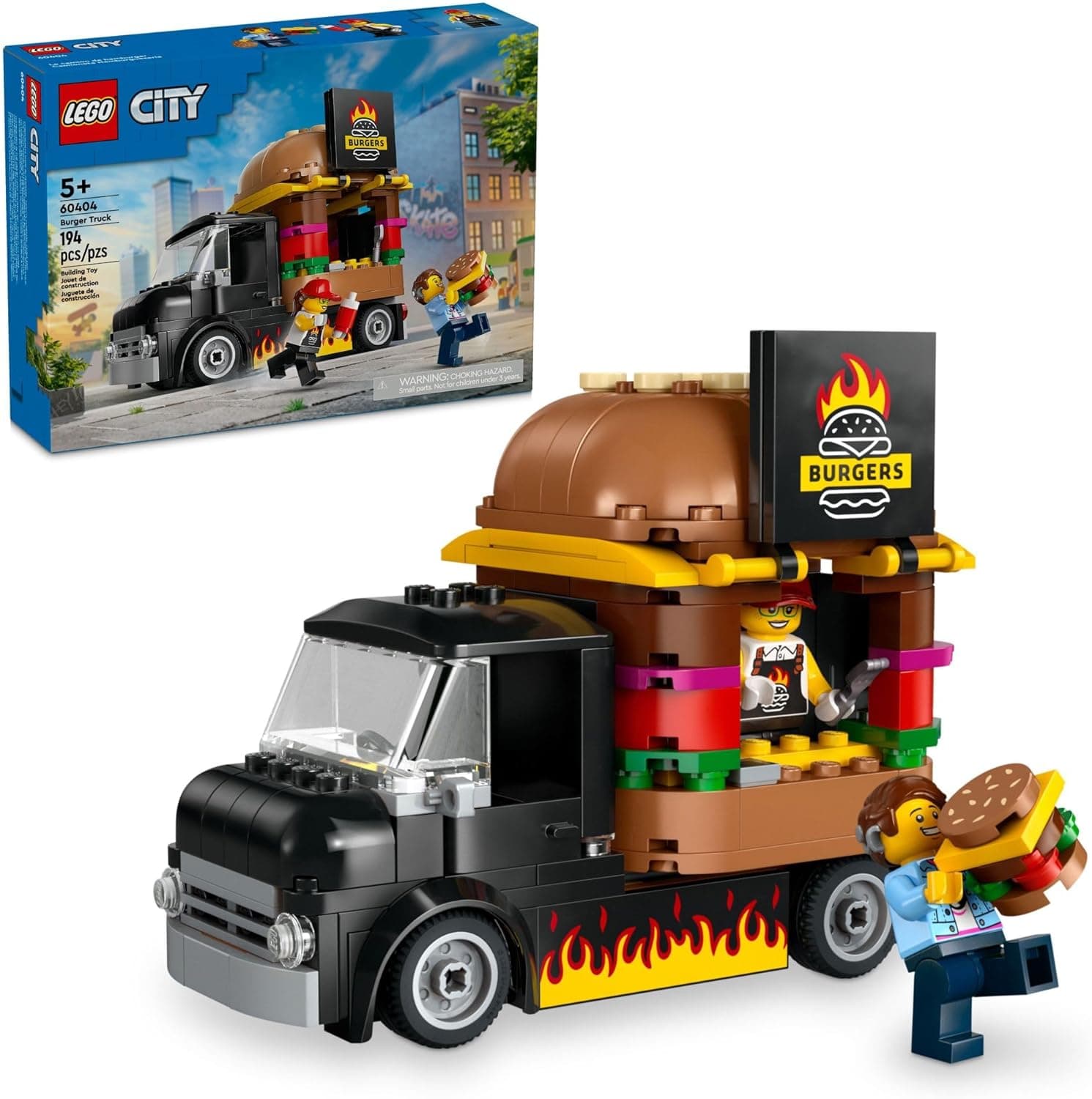 Construct the LEGO City Burger Truck for Imaginative Play