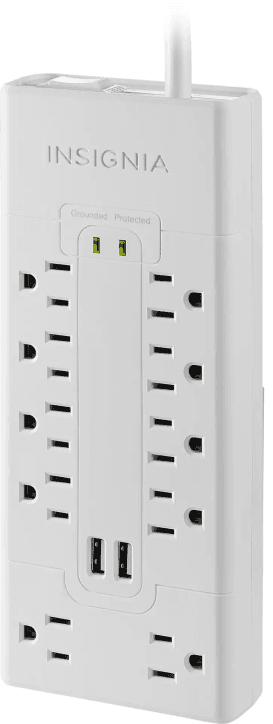 Insignia 10-Outlet / 2-USB 2700 Joules Surge Protector eBay