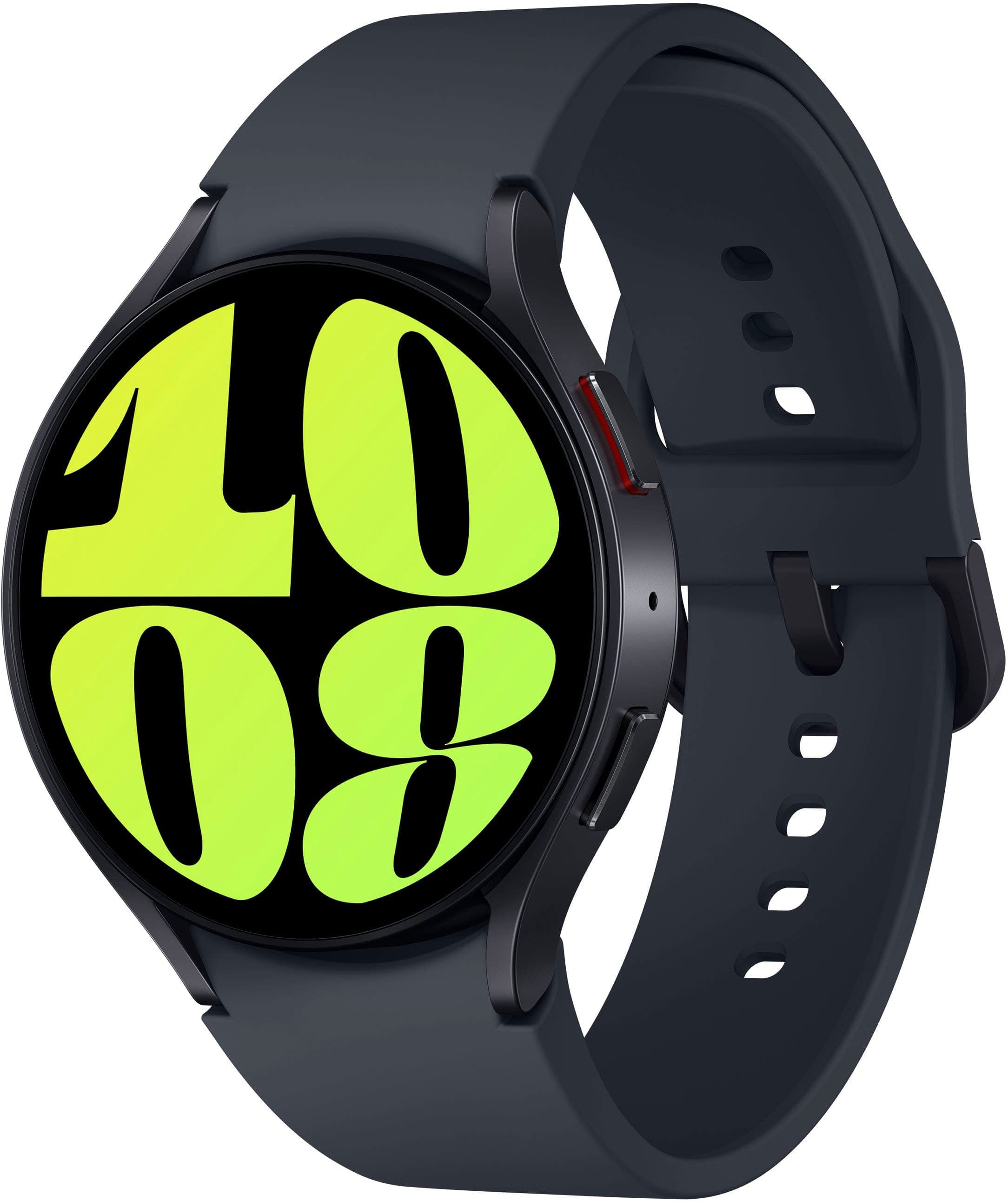 Samsung - Geek Squad Certified Refurbished Galaxy Watch6 Aluminum Smartwatch 44mm BT - Graphite - (2023)
