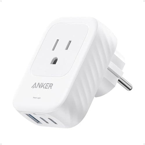 Save 20% on Anker's Versatile European Travel Adapter