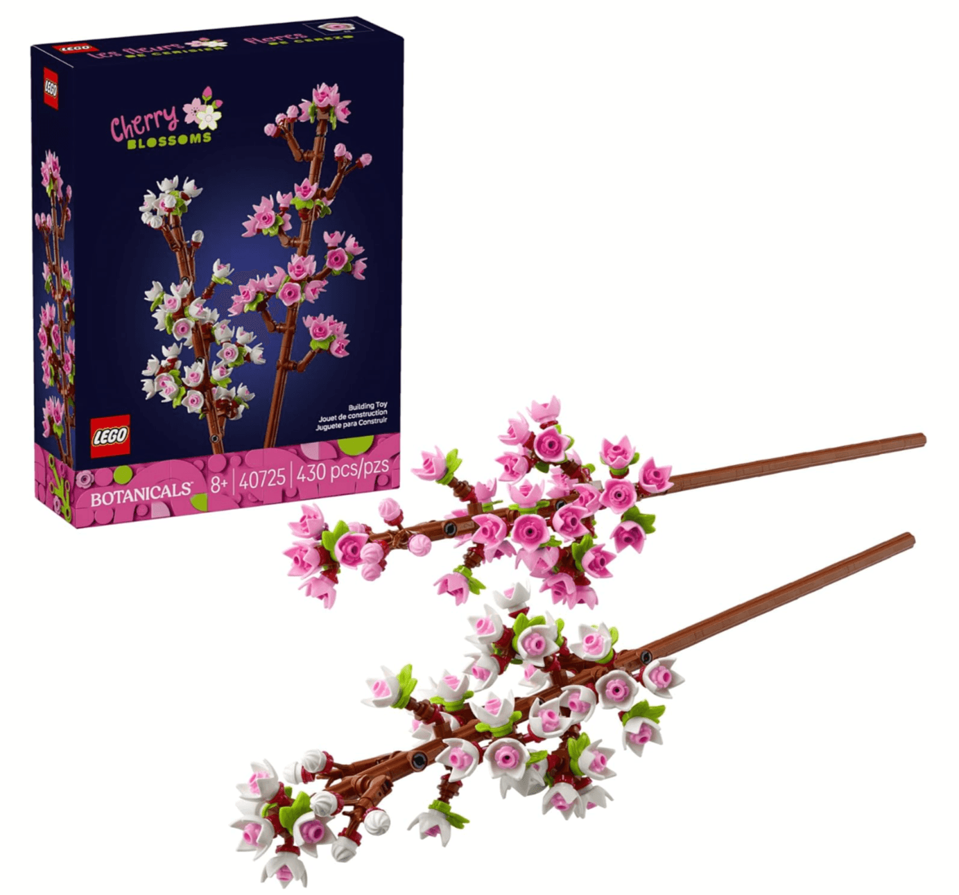 LEGO Cherry Blossoms Floral Display Amazon