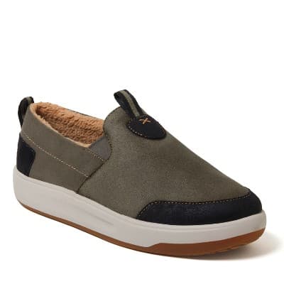 Dearfoams Men's Cypress Energy Return Slip-On Sneaker - Loden Size 12