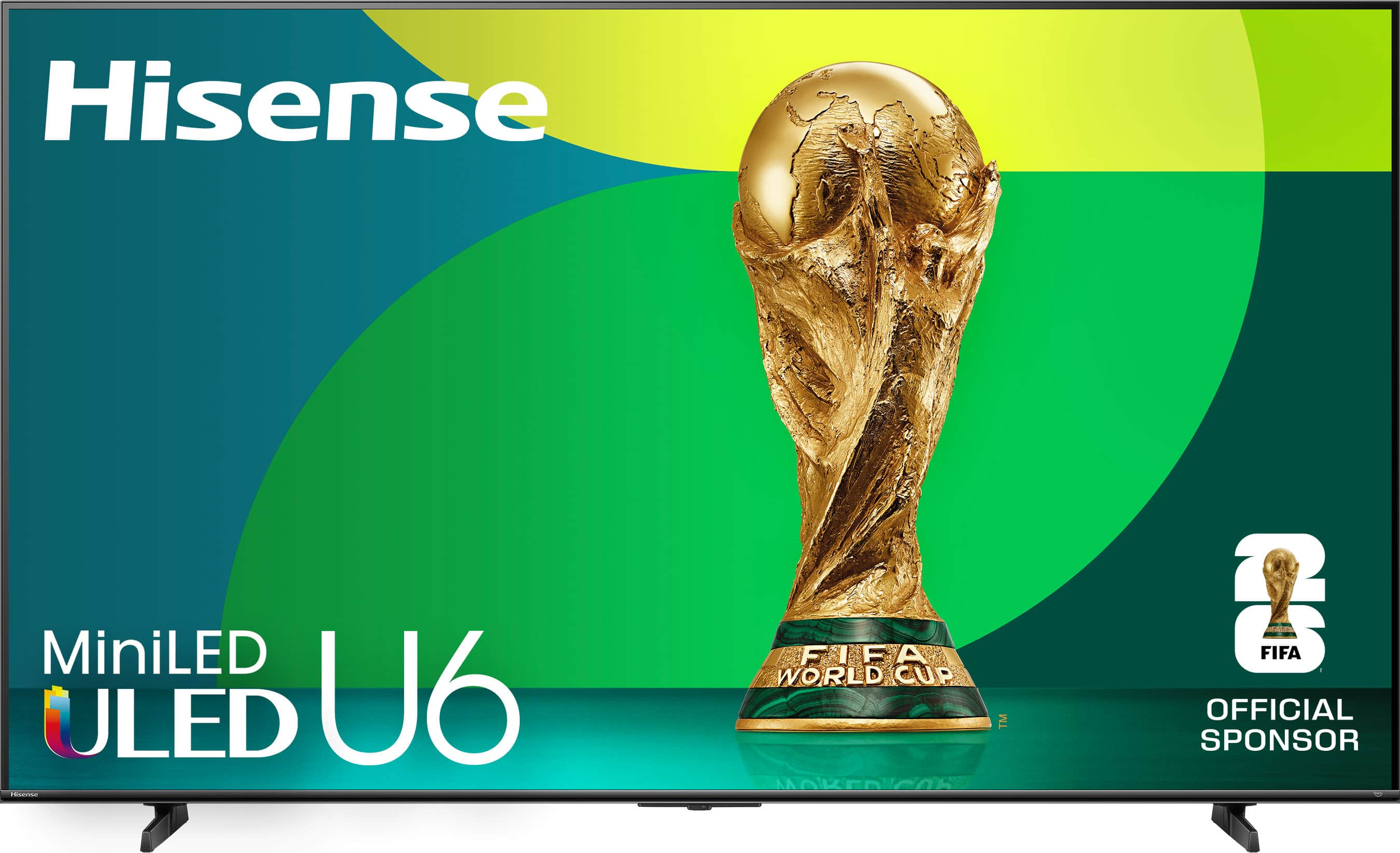 Hisense - 85" Class U6 Series MiniLED QLED UHD 4K HDR Smart Fire TV (2025)