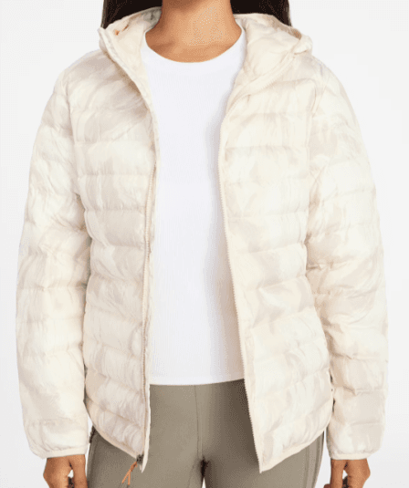 Stay Cozy in Ozark Trail Women's Puffer Jacket with Hood