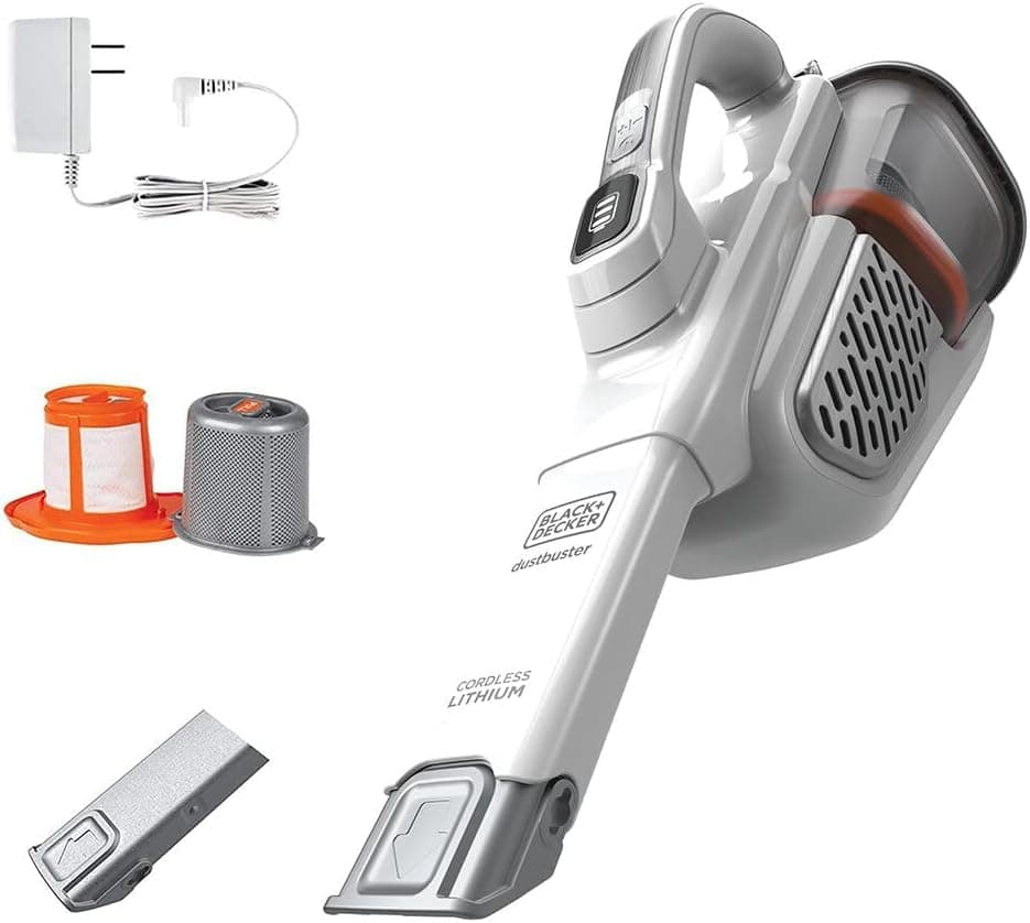Powerful Cordless Handheld Vacuum by BLACK+DECKER