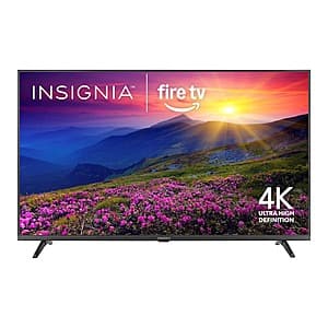 Upgrade to 4K Smart TV with Insignia 55" LED Fire TV