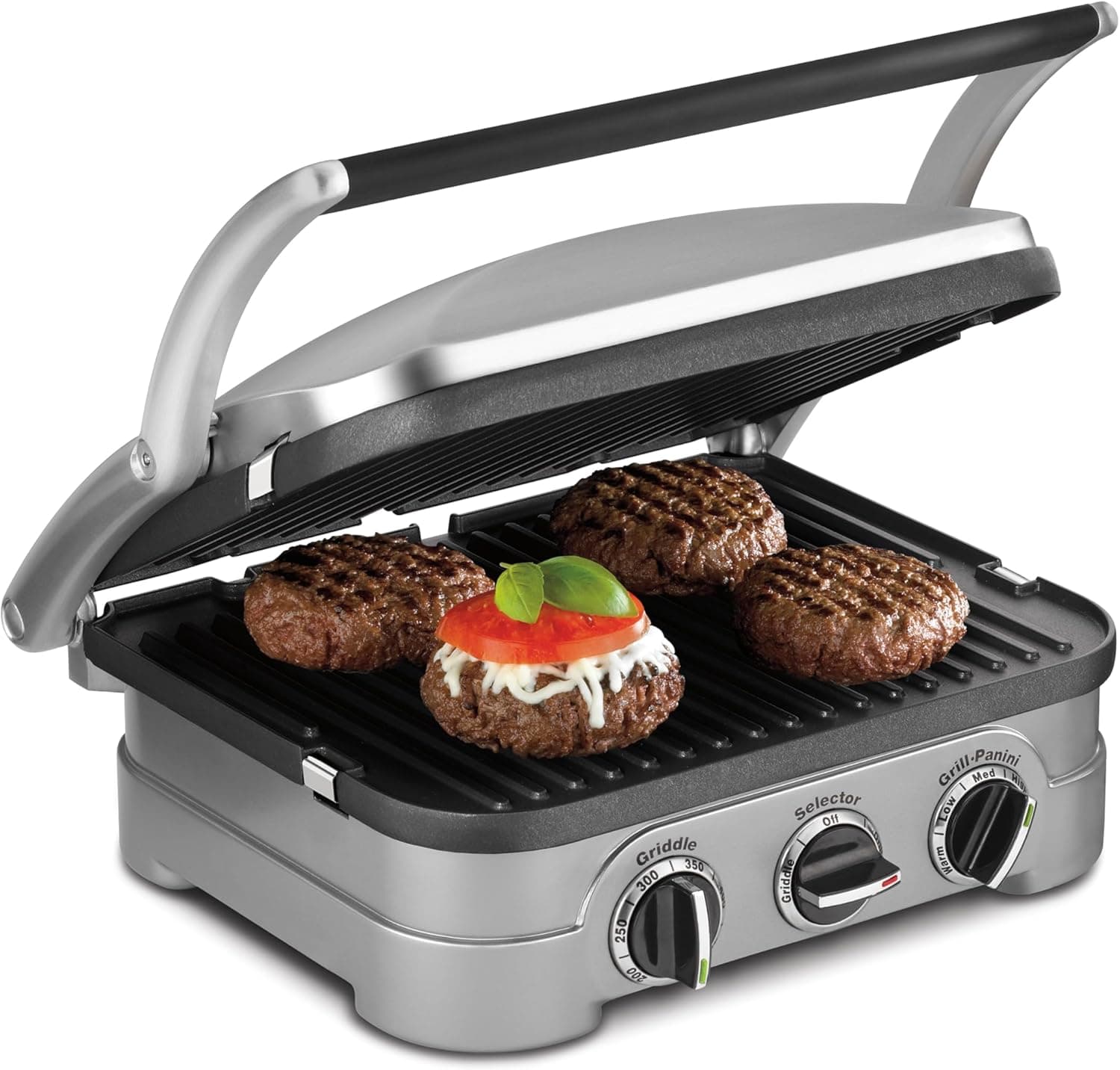 Cuisinart 5-in-1 Griddler: Grill, Panini Press, Sandwich Maker