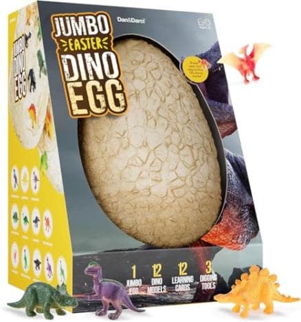 Dan&Darci Jumbo Dino Easter Egg Amazon