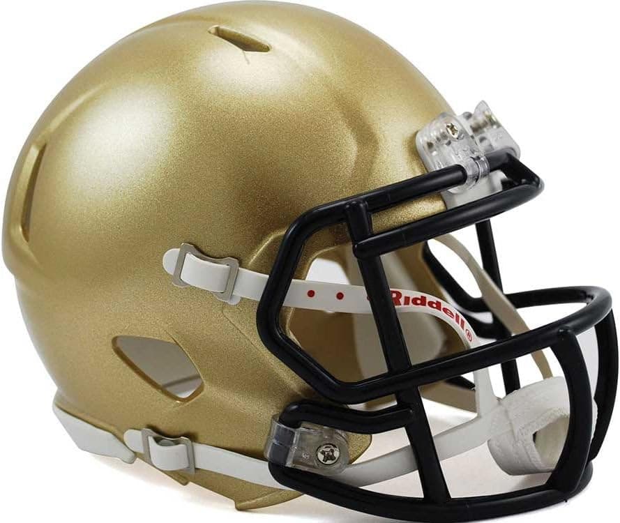 Save on Riddell Navy Midshipmen NCAA Revolution Speed Mini Helmet