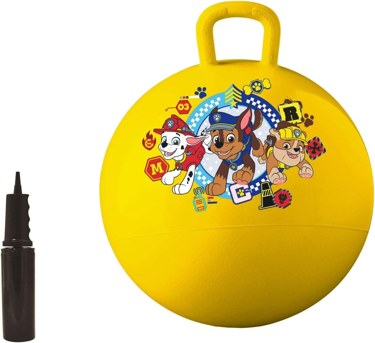 Paw Patrol Hopper Ball with Pump - 18-inch Fun for Kids