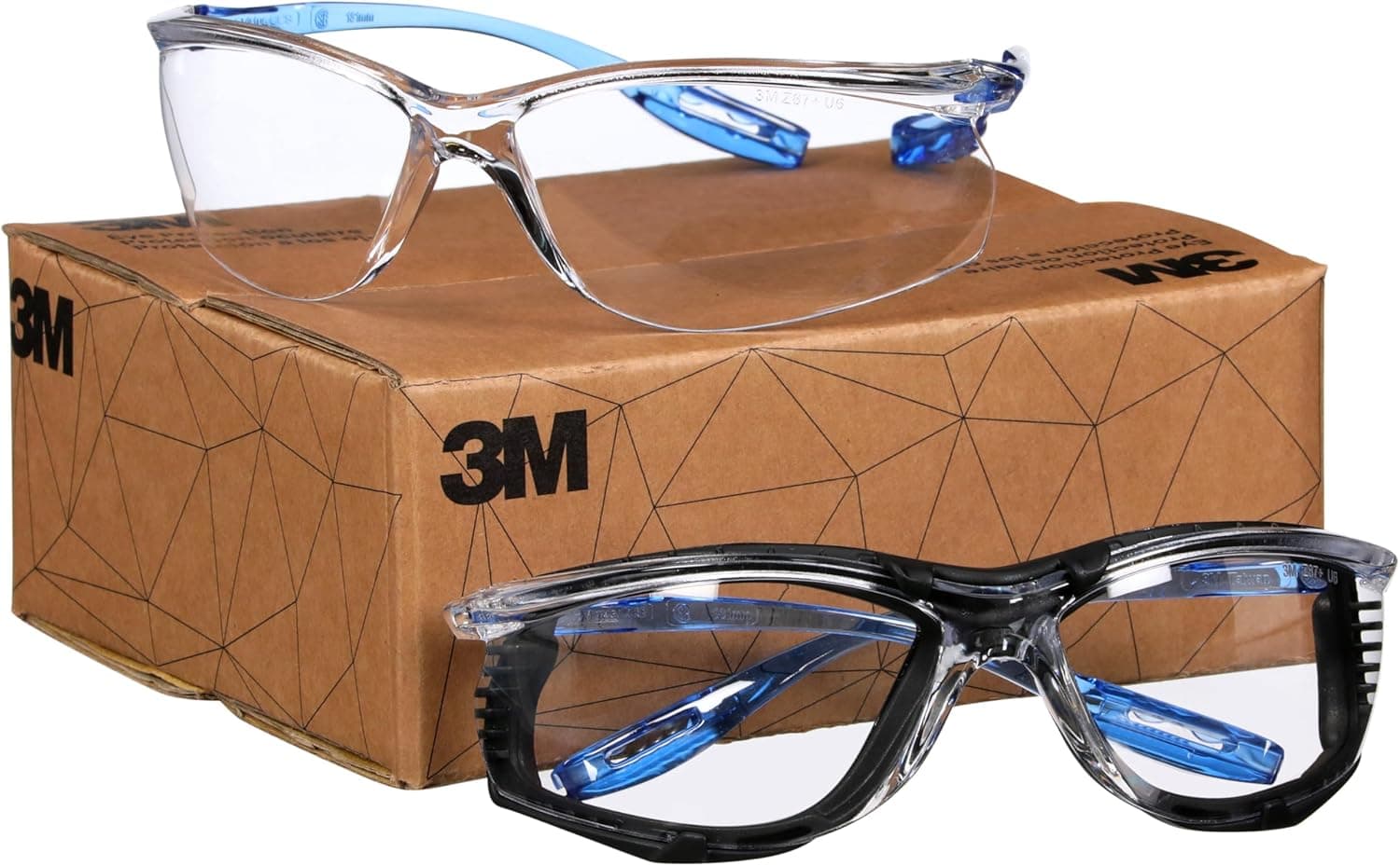 Versatile 3M Safety Glasses: Anti-Fog, ANSI Z87 Certified