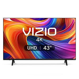 Affordable 4K Smart TV: 43" VIZIO V4K43M-08 4K UHD 60Hz LED