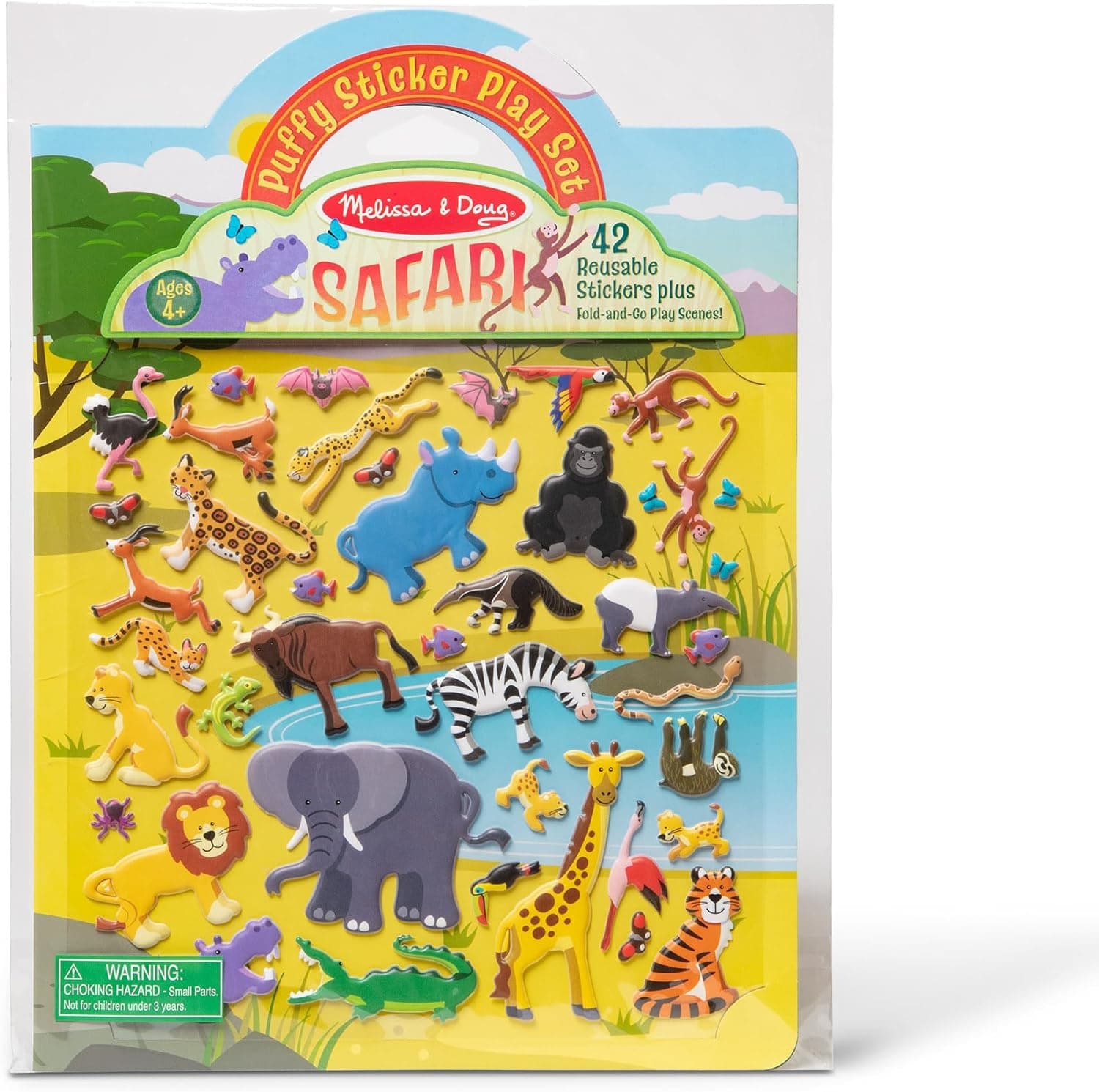 Bring Safari Adventures to Life with Melissa & Doug Sticker Set
