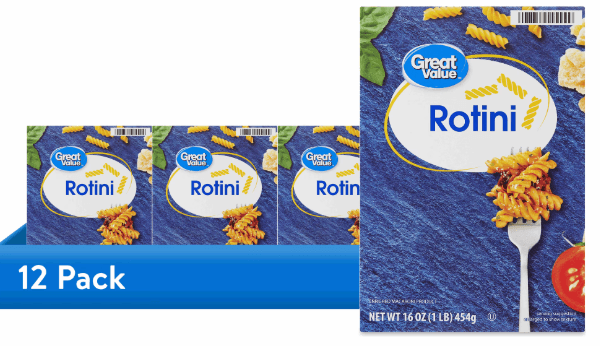 Bulk Buy: 12-Pack Great Value Rotini Pasta