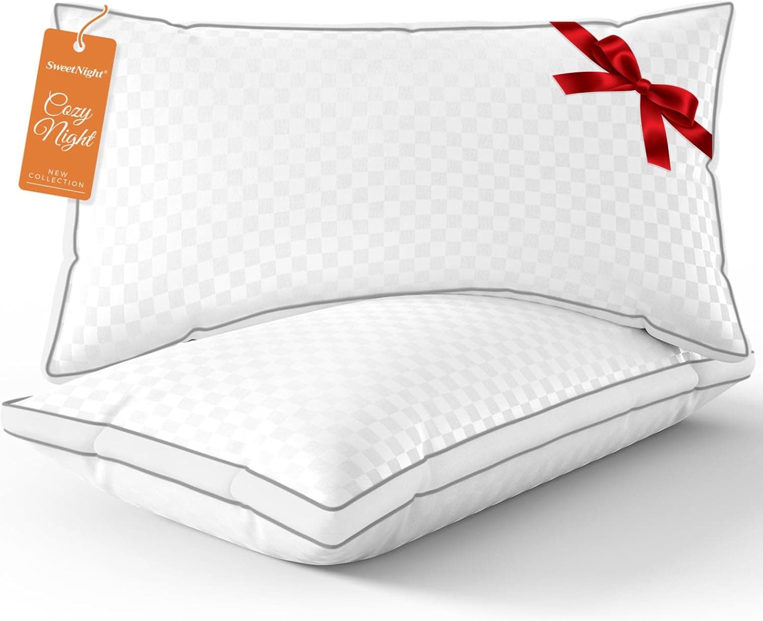 Plush Queen-Size Pillows for a Cozy Night's Sleep