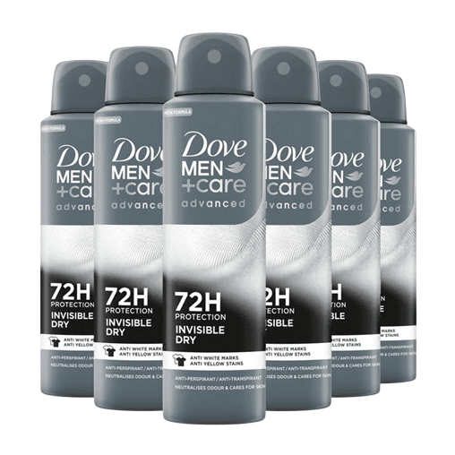 6pk Men's Dove Antiperspirant $16!