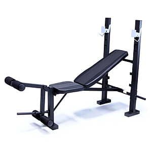 Build a Home Gym with Athletic Works Bench & Rack Combo