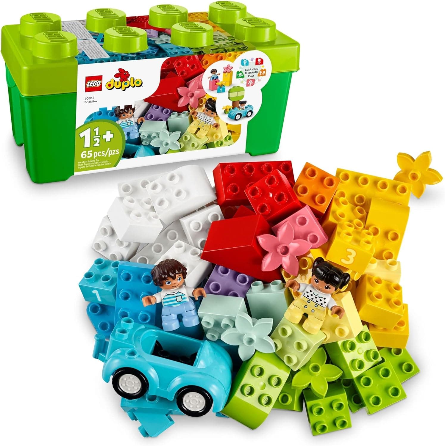 LEGO DUPLO Classic Brick Box - Develop Fine Motor Skills