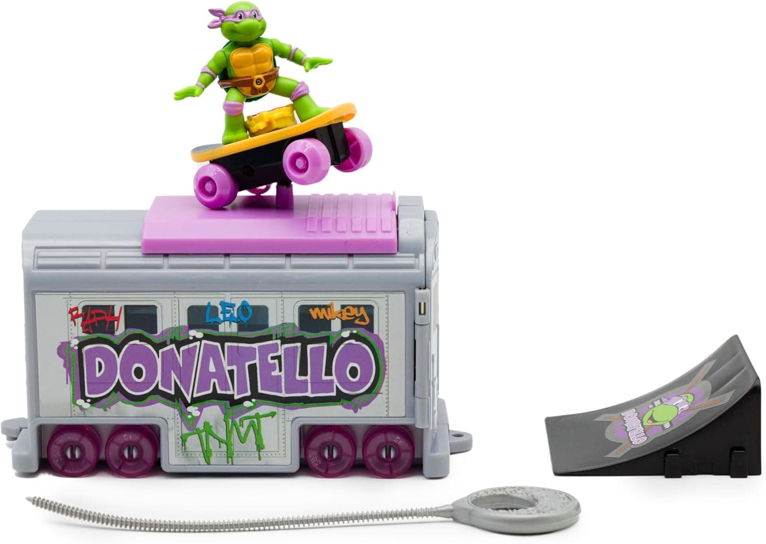 Kick it with the Ninja Turtles! Donatello's Subway Launcher