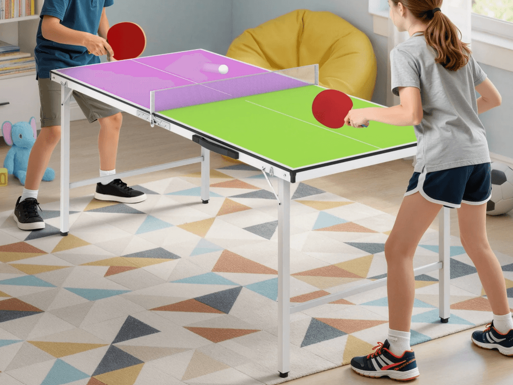Foldable Ping Pong Table with Net at Walmart