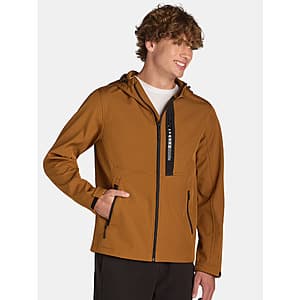 Reebok Men's Softshell Jacket: Blue $14, Brown $13.80