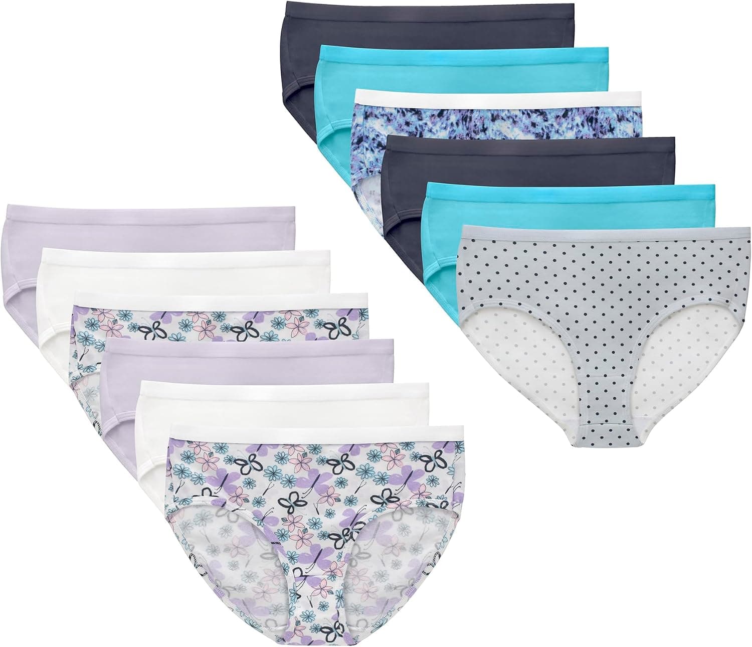 Hanes Girls' Underwear Pack - Soft Cotton Panties