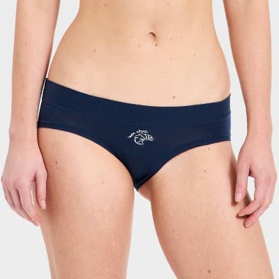 Women's Cotton Comfort Hipster Underwear - Auden™ Blue M