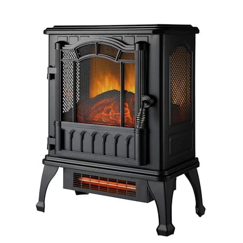 Mainstays 3D Electric Stove Heater - 71% Off at Walmart