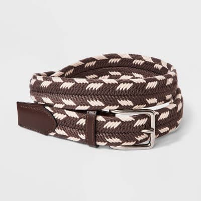 Men's Belt - Goodfellow & Co™ Brushwood Brown M