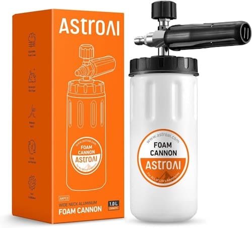 Save 45% on AstroAI 1L Foam Cannon for Pressure Washers