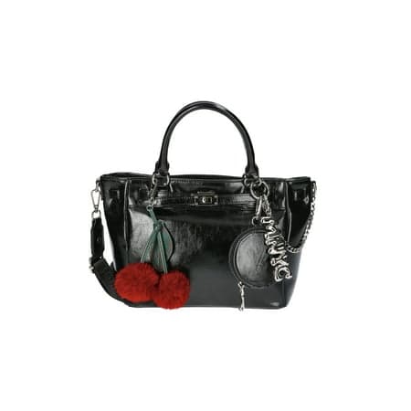 Madden NYC Women's Top Handle Satchel Handbag, Black