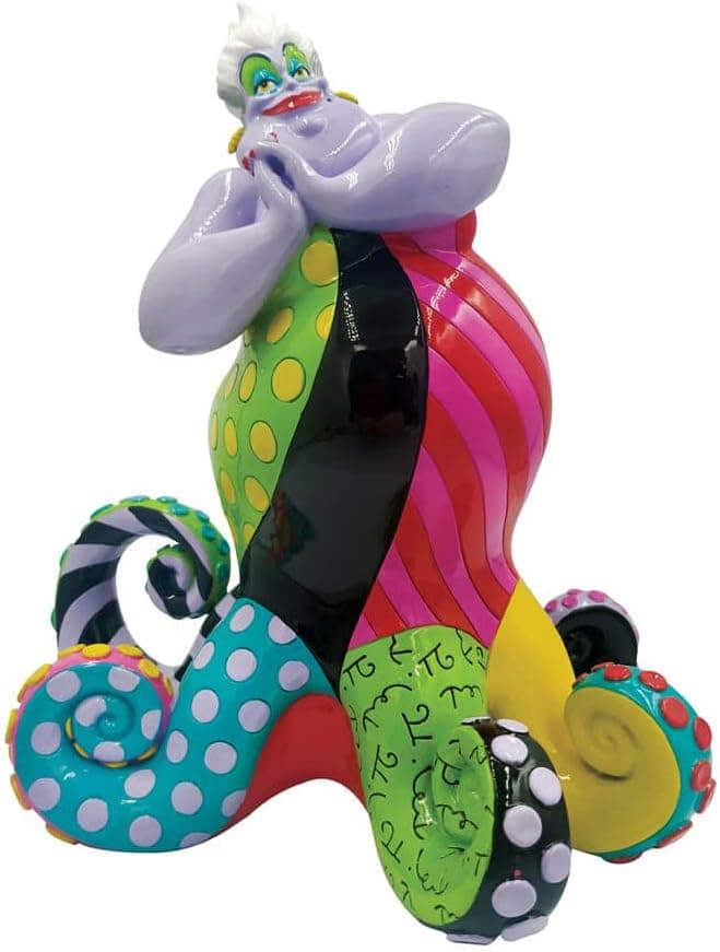 Dive Into Disney with Ursula Figurine by Romero Britto