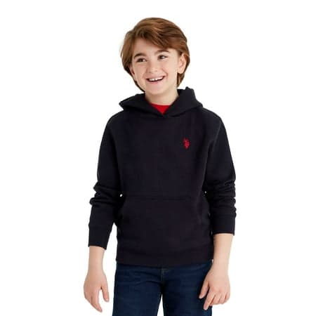 U.S. Polo Assn. Boys Fleece Pullover Hoodie, Sizes 4-18