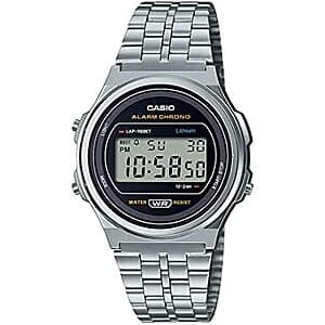 Casio Unisex Vintage Stainless Steel Bracelet Watch for $27.55