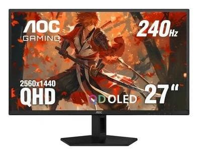 27'' AOC QD-OLED QHD 240hz G-Sync Compatible Gaming Monitor (Refurb) eBay