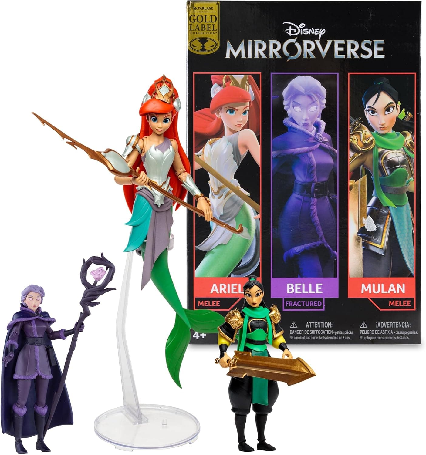 Exclusive Disney Mirrorverse Action Figures 3-Pack