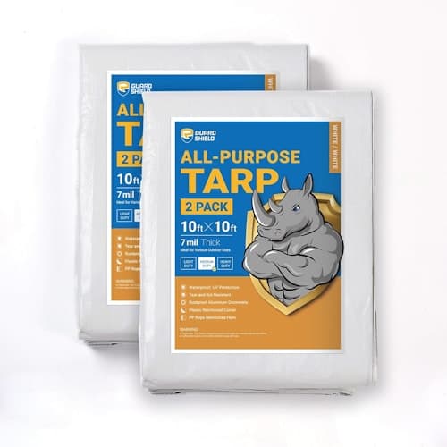 48% Off Guard Shield Waterproof Tarps - 2-Pack on Amazon