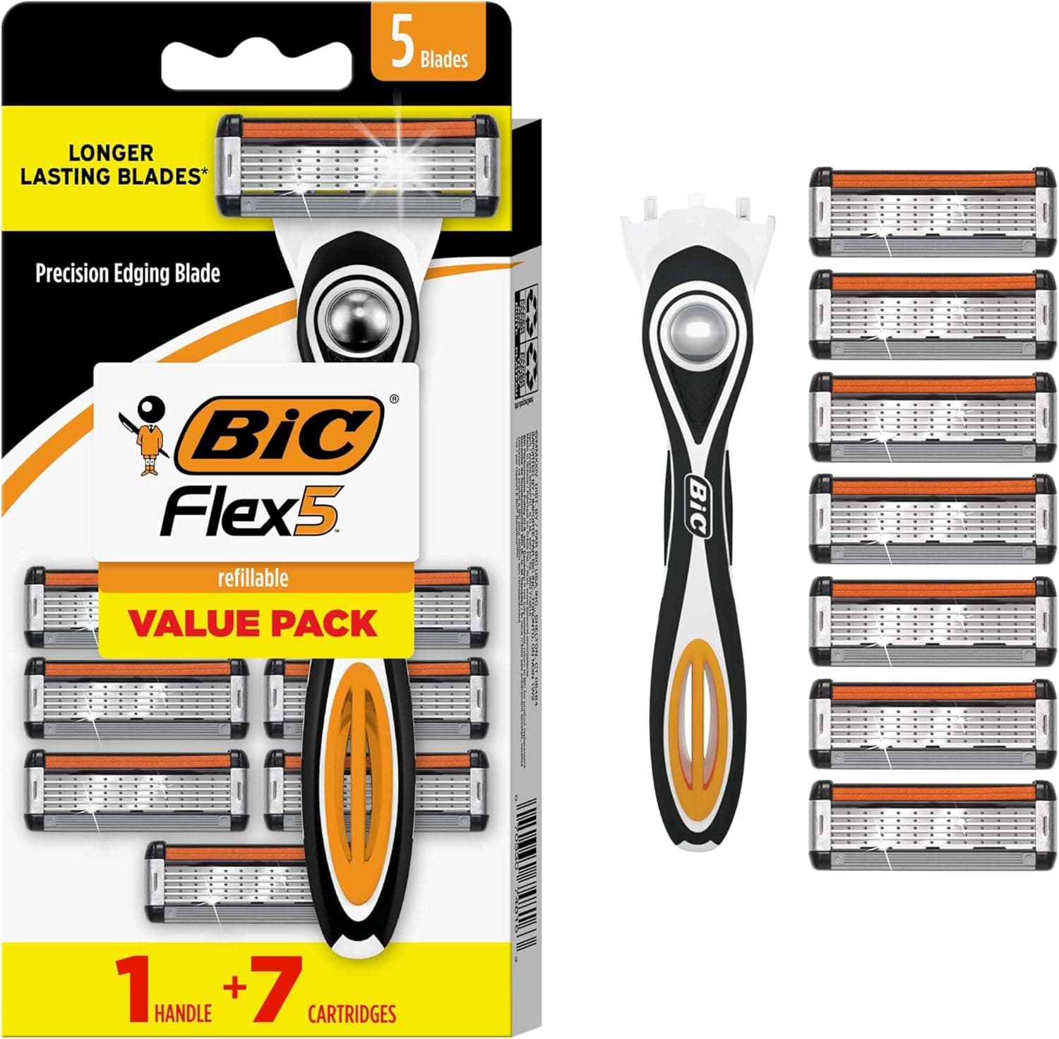 BIC Flex 5 Men's Razors: Smooth Shave Gift Set