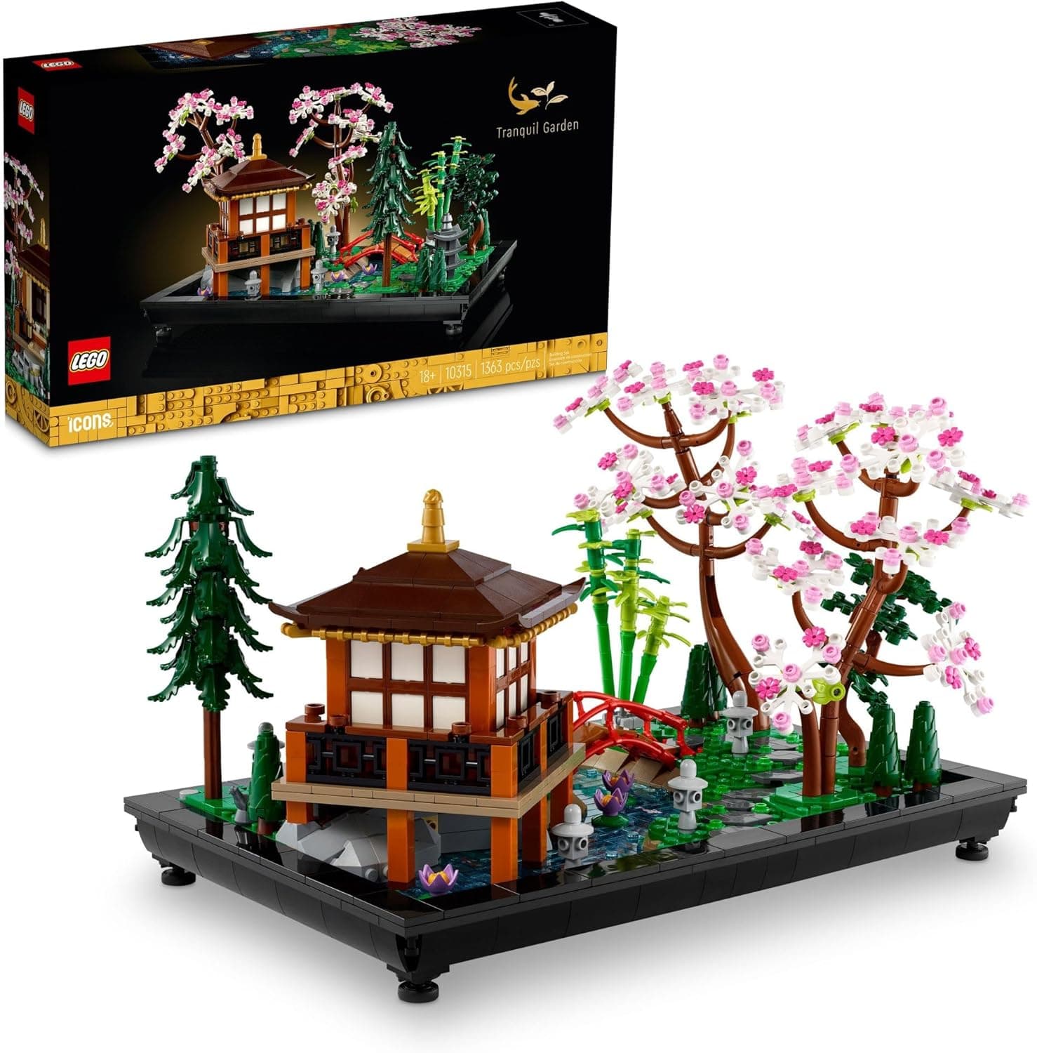 Tranquil Garden: LEGO Zen DIY Kit for Adults