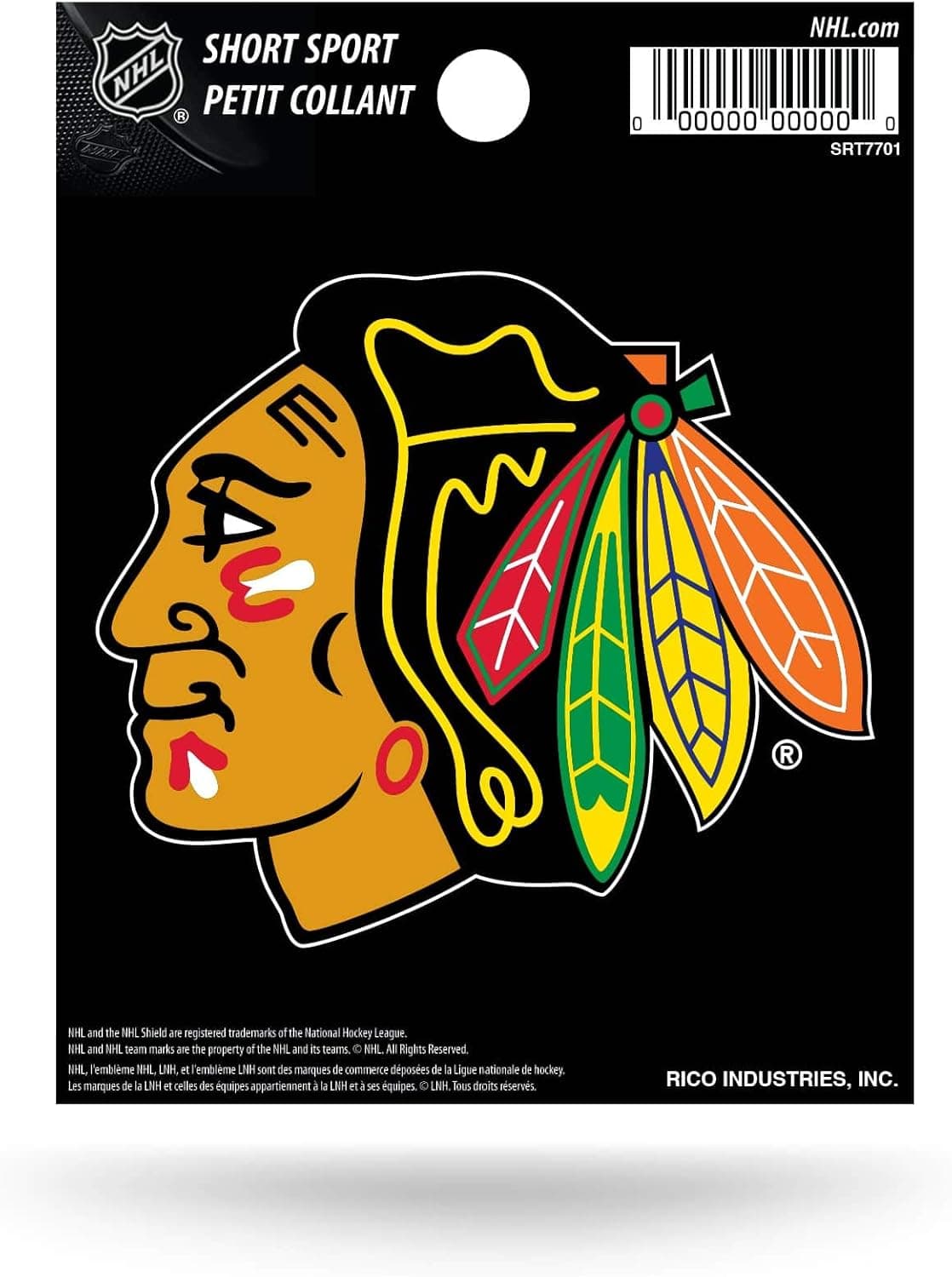 Cheer on the Blackhawks with this NHL Team Decal