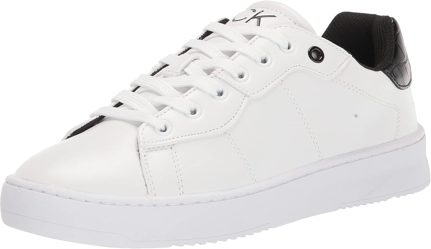 Save 54% on Calvin Klein Lucio White Sneakers